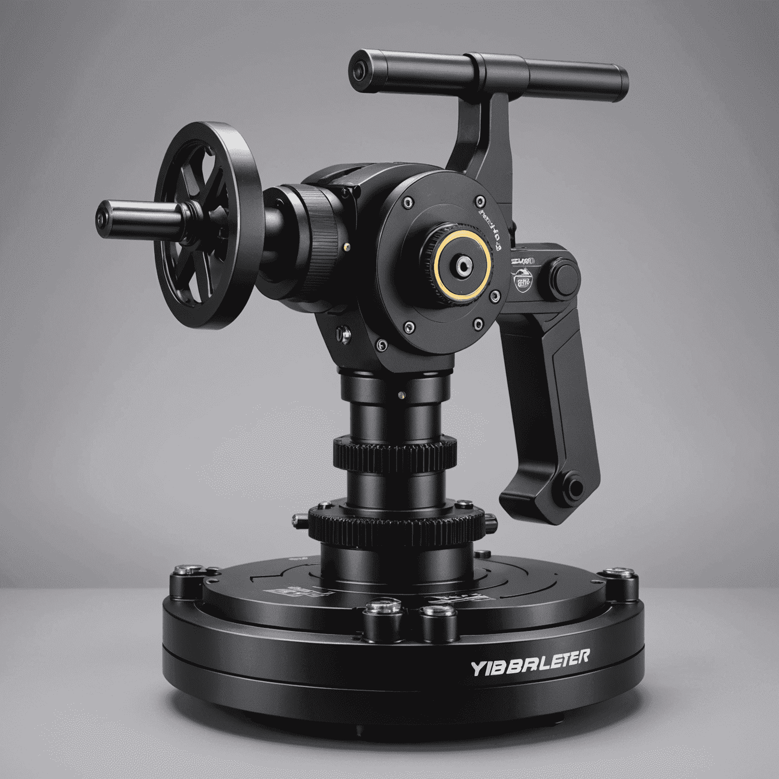 Close-up view of the Balancer YBF-130L model, highlighting its sleek design, robust construction, and key features such as the adjustable tension mechanism and safety lock